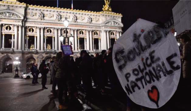 Le mouvement des policiers soutenu par 91% des Français