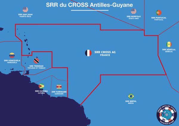 1 682 interventions du CROSS Antilles-Guyane en 2023